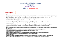 Giáo án điện tử Tiếng việt 1 bài 1,2 Chân trời sáng tạo: Học vần: N, n, M, m, U, u, Ư, ư