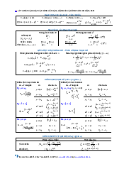 Công thức môn xác suất thống kê| Đại học Kinh tế Quốc Dân