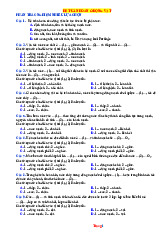 Các Dạng Bài Tập Về Hệ Tuần Hoàn Ở Động Vật Lớp 11 Có Lời Giải