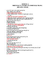 Tài liệu ôn thi Môn Triết học Mac-Lenin | Đại học Mỹ thuật Công nghiệp