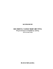 Giáo trình môi trường và phát triển bền vững | Trường Đại học Xây dựng Hà Nội