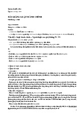 BÀI GIẢNG LUẬT HÀNH CHÍNH | Trường Đại học Luật - Đại học Quốc gia Hà Nội