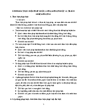 Chương 4 Thực hiện pháp luật, vi phạm pháp luật và trách nhiệm pháp lý - Lý thuyết môn Lý luận và nhà nước | Trường Đại học Hoa Lư