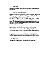 ĐÁ BIẾN CHẤT VÀ ĐÁ TRẦM TÍCH - NHÓM 04 L02 KHTD TUẦN 10