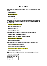 Trắc nghiệm ôn tập Chương 5 môn Mô hình toán kinh tế