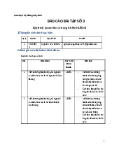 Báo cáo Bài Tập 3: Lập Trình Assembly LEGv8  môn Hệ thống máy tính | Trường Đại học Khoa học Tự nhiên, Đại học Quốc gia Thành phố Hồ Chí Minh