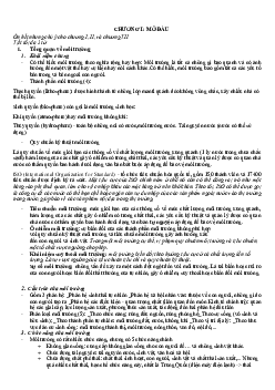 Tổng hợp lý thuyết và câu hỏi | Môi trường và phát triển | Đại học Khoa học Xã hội và Nhân văn, Đại học Quốc gia Thành phố HCM