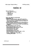 Bài Tập môn Nguyên Lý Động Cơ Đốt Trong – Nhóm 10, GVHD: Dương Việt Dũng | Trường đại học sư phạm kỹ thuật TP. Hồ Chí Minh
