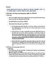 Các dịch thi thực & phát triển tư tưởng | Môn Tư tưởng Hồ Chí Minh - Đại học Kinh Tế Quốc Dân