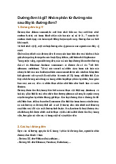 Đường đơn là gì? Nhóm phân tử đường nào sau đây là đường đơn?