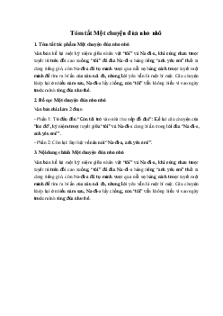 Tóm tắt Một chuyện đùa nho nhỏ Ngữ Văn 10 sách Kết Nối Tri Thức