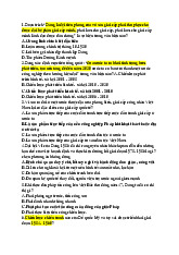 TOP Câu hỏi trắc nghiệm Môn Lịch sử Đảng Cộng Sản Việt Nam | Đại học Kinh Tế Quốc Dân