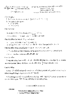 Đề kiểm tra giữa HK1 Toán 10 năm 2019 – 2020 trường Huỳnh Thúc Kháng – Hà Nội