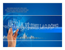 Chương 1: Tổng Quan Về An Toàn và Vệ Sinh Lao Động | Bài giảng an toàn vệ sinh lao động