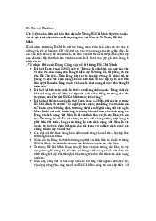 Tìm hiểu về quá trình nhận thức của Đảng cộng sản Việt Nam về Tư Tưởng Hồ Chí Minh | Đại học Văn Lang