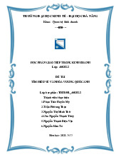 TÌM HIỂU VỀ VĂN HÓA VƯƠNG QUỐC ANH  - Môn quản trị học - Đại Học Kinh Tế - Đại học Đà Nẵng