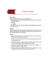 Chương 1 Tổng quan về Kế toán - Nguyên lý kế toán | Đại học Kinh Tế Quốc Dân