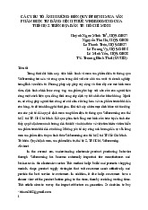 Các yếu tố ảnh hưởng đến quyết định mua sản phẩm điện tử | Kinh tế vĩ mô | Trường Đại học kinh tế Thành Phố Hồ Chí Minh
