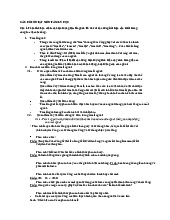 Đề cương ôn tập - Phân tích và nhận thức tâm lý người môn Tâm lý học đại cương | Trường Đại học Luật Hà Nội