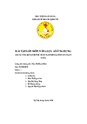 Bài Tập Lớn: Ứng Dụng Trí Tuệ Nhân Tạo Trong Lĩnh Vực Ngân Hàng Môn Năng Lực Số Ứng Dụng