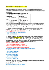 Đề cương ôn tập Kế toán Tài chính | Đại học Kinh tế kỹ thuật công nghiệp