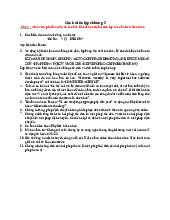 Câu hỏi ôn tập chương 2 - Mã hóa và Bảo mật Thông tin | Đại học Kinh tế kỹ thuật công nghiệp