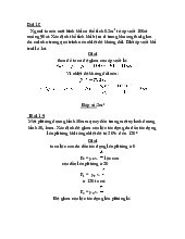 Bài Tập và Giải Thích Chi Tiết Môn Cơ học lưu chất ứng dụng | Đại học Sư phạm Kỹ thuật Thành phố Hồ Chí Minh