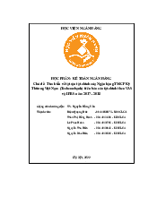 Tìm hiểu về tài sản tài chính của Ngân hàng TMCP KỹThương Việt Nam (Techcombank) trên báo cáo tài chính theo VASvà IFRS năm 2017 - 2018 | Kế toán ngân hàng