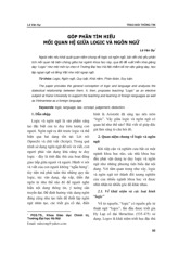 Tạp chí Khoa học Ngoại ngữ - Góp phần tìm hiểu mối quan hệ giữa logic và ngôn ngữ