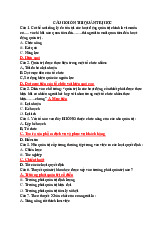 Tổng hợp các câu hỏi tham khảo | Môn Quản trị học- Trường Đại học Lao động - Xã hội