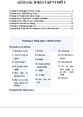 Giải sách bài tập môn Kinh tế vi mô | Trường Đại học Kinh Tế Quốc Dân