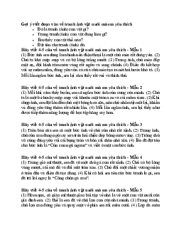 Viết 4-5 câu về tranh (ảnh) vật nuôi mà em yêu thích | Tập làm văn lớp 2 | Cánh diều