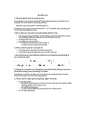 Hóa lý dược đề cương cuối kì | Trường đại học Quốc tế Hồng Bàng