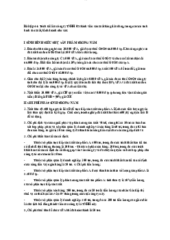 Bài tập ôn tập học phần Thuế có đáp án chi tiết