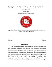 Quy luật giá trị và biểu hiện của nó trong nền kinh tế thị trường Việt Nam | Tiểu luận kinh tế vĩ mô