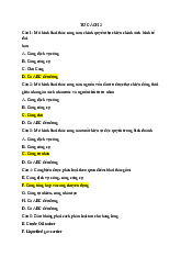Câu hỏi thi và kiến thức cảng biển | Kinh tế Cảng | Đại học Hàng hải Việt Nam