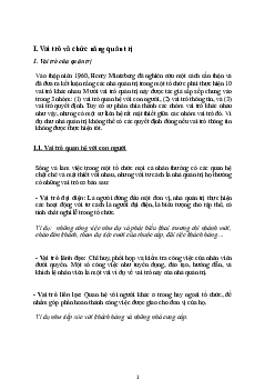 Tài liệu Nhập môn Quản trị kinh doanh | Đại học Gia Định