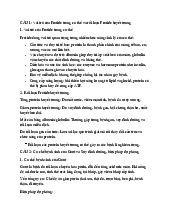 Tổng hợp kiến thức sinh lý bệnh học môn Sinh lý bệnh | Đại học Y Tế Công Cộng