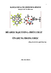 Tài liệu Hóa Đại Cương | Đại học Y dược thành phố Hồ Chí Minh