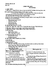 Giáo án bài Chiều tối (Mộ) - Hồ Chí Minh - Ngữ Văn 11