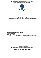 Thiết kế Website Giới thiệu Dầu gội đầu | Đồ án môn học Giao tiếp đa phương tiện trong kinh doanh