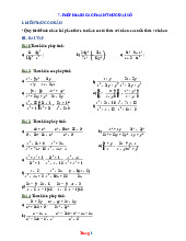 Bài Tập Toán 8 Bài Phép Nhân Các Phân Thức Đại Số Có Lời Giải