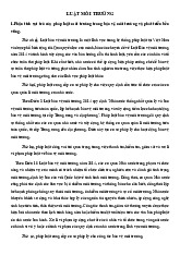 Ôn Tập Môn Luật môi trường | Trường Đại học Luật, Đại học Huế