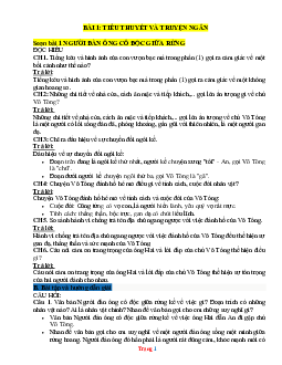 Tài liệu soạn văn 7 cánh diều cả năm học