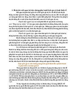 Tom tắt lý thuyết môn Luật hình sự I