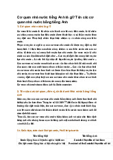 Cơ quan nhà nước tiếng Anh là gì? Tên các cơ quan nhà nước bằng tiếng Anh