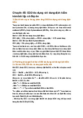 Chuyên đề: CO2 tác dụng với dung dịch kiềm kèm bài tập có đáp án