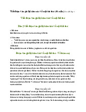 Viết đoạn văn ghi lại cảm xúc về một bài thơ (38 mẫu) - Ngữ văn 6