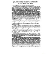 Tư Tưởng Hồ Chí Minh: Quá Trình Hình Thành và Phát Triển