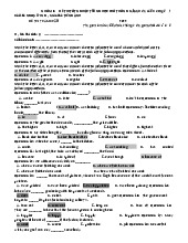 Đề thi tham khảo kỳ thi tốt nghiệp trung học phổ thông năm 2022 số 16 | Học viện Hành chính Quốc gia